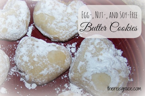 Egg, Nut, Soy-Free Butter Cookies