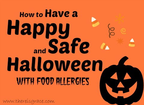 5 Tips for a Successful Halloween with Food Allergies | thereisgrace.com